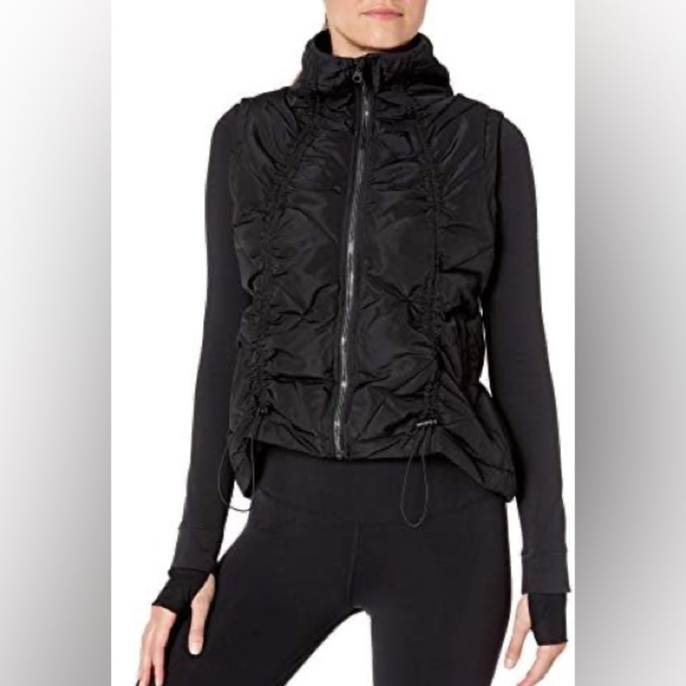 ALO Yoga Black Puffer Vest